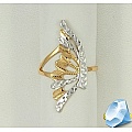 Кольцо из золота "Крыло бабочки"